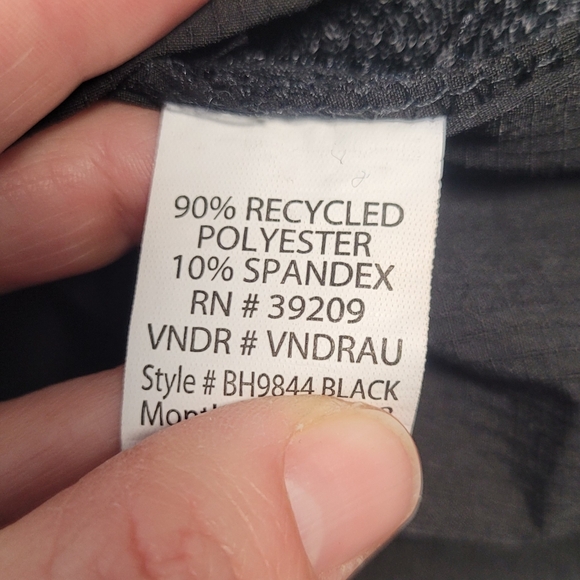 Burnside Black Men's Activewear Pockets Casual Belt Loop Shorts Size 36 - Picture 11 of 16